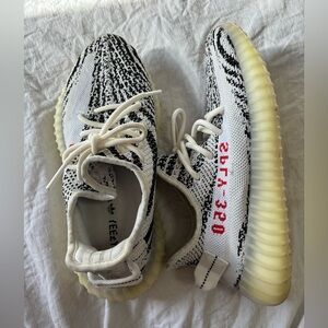 yeezy adidas boost zebra 350 size 6